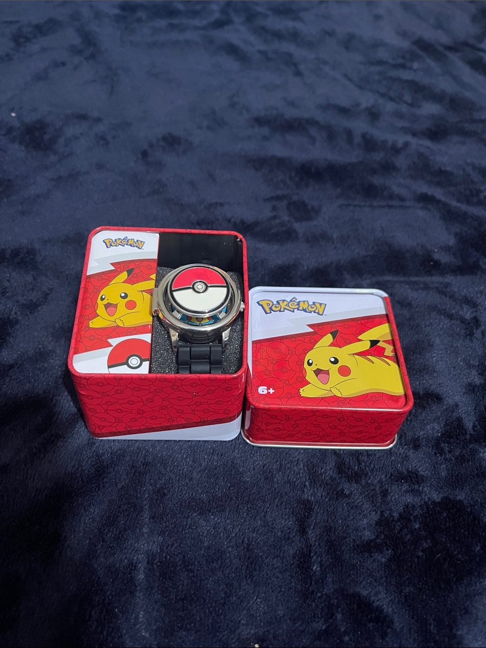 Pokemon Kids Watch with Red, Black, Yellow Details